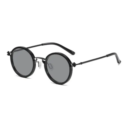 Yamaichi Maru TR Memorial Plastic Metal Round Sunglasses Unisex Ямаичи Марау TR Memorial Plastic Metal Круглые Солнцезащитные очки Унисекс