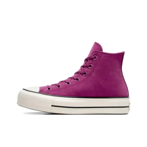 Converse Chuck Taylor All Star Slip Resistant Abrasion Resistant High Топ Скейтборд Кроссовки Женские Фиолетовый