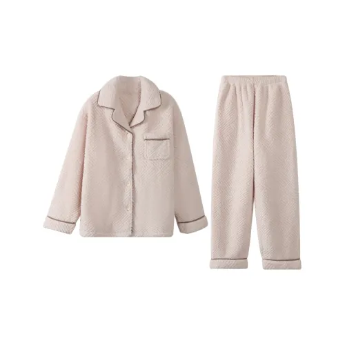 William Pajama Комплект Женский Абрикос