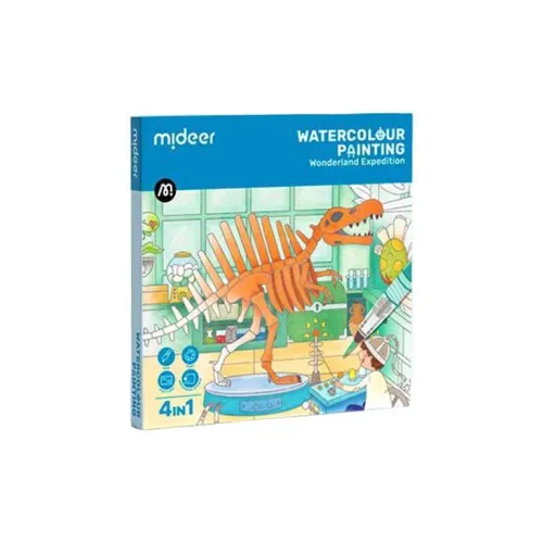 MIDEER Рисование отпечатков пальцев Рисование Книги Моющиеся Книги для граффити Подкладка для чернил для рисования пальцами Игрушки