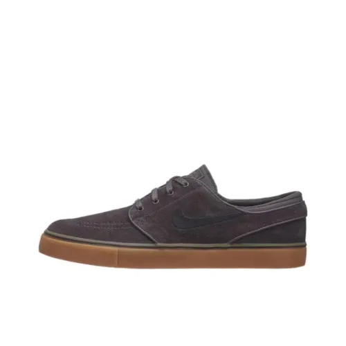 Nike SB Zoom Stefan Janoski Slip-resistant Abrasion-resistant Low-top Skateboard Shoes Unisex Dark Gray Найк SB Zoom Stefan Janoski Противоскользящие Устойчивые к истиранию Низкие Кеды для скейтбординга Унисекс Темно-серый