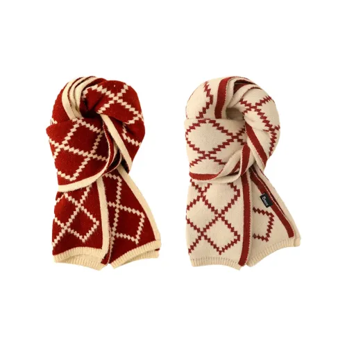 15 MINS Полиэстеровый трикотаж Шарфы Женские