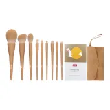 9 шт. Набор щеток из имбирной керамики (Подарочный набор в коробке)