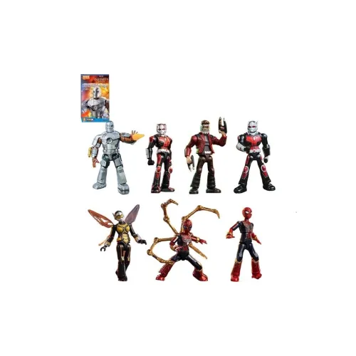 Bloks Marvel Characters Герой Superstar Edition Volume 2 Сюрприз-бокса Один Blind Коробка Целая коробка 9 шт