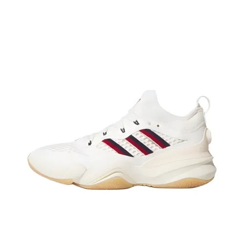Adidas Mahomes 2 Impact FLX Slip-Resistant Abrasion-Resistant MID Training Shoes Unisex Ecru Adidas Mahomes 2 Impact FLX Slip-Resistant Abrasion-Resistant MID Тренировочные Кроссовки Унисекс Экрю
