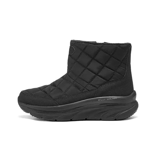 Skechers D'lux Walker MID Топ Повседневный Женский Черный
