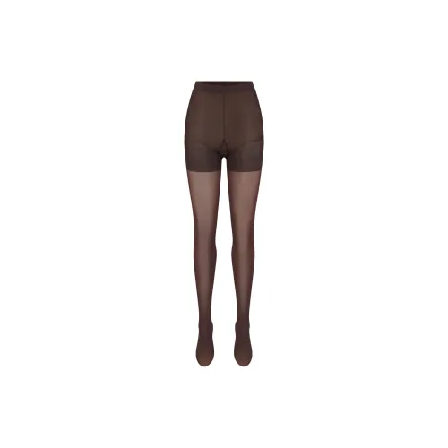 SKIMS FW24 HOSIERY Формирование Тайты Корректирующее белье Низ Женские Какао Какао
