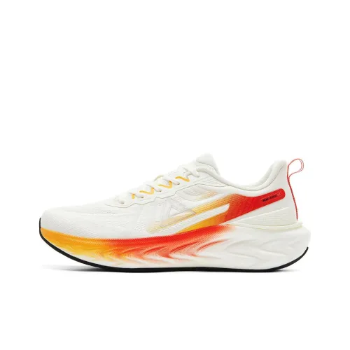 PEAK Attitude 7,0 Slip Устойчивый к истиранию Низкий Топ Повседневные Беговые кроссовки Мужские Белый Красный