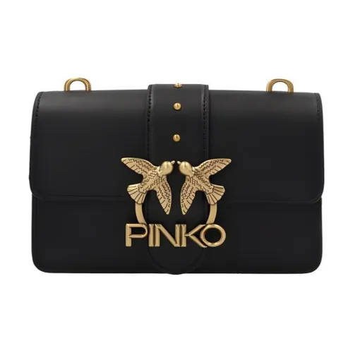 PINKO Сумка через плечо из кожи сумка на плечо женская черная