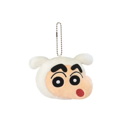 Crooked Melon Production Карандаш SHIN Chan Персонажи Карманное Зеркало Очаровательный Очаровательный Брелок Подвески на Ключи с Темой Аниме