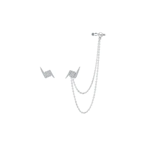 BABYBEI Shell Pearl Stud Earrings Women's