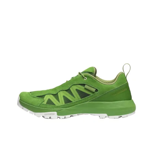 PHILEO x SALOMON Alpinway Slip-resistant Abrasion-resistant Low-top Беговые кроссовки Unisex Green
