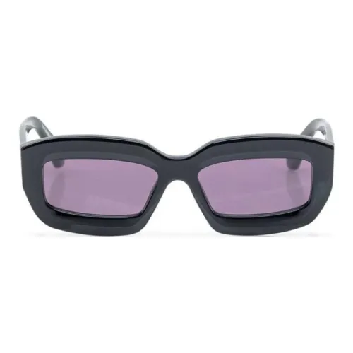 OFF Белый Ацетат Квадратные Солнцезащитные Очки Мужские Черные