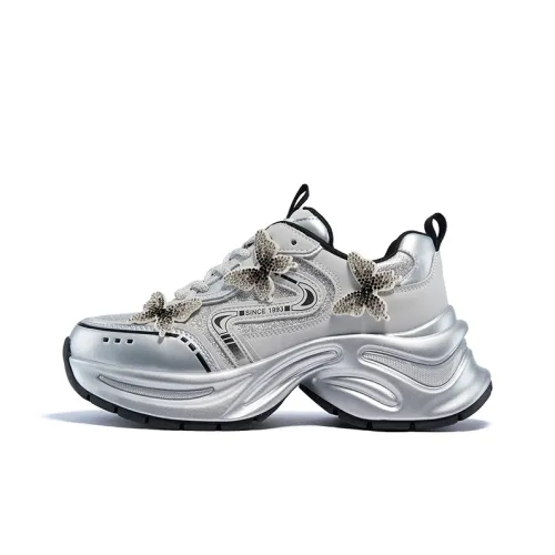 ST SAT Высота Увеличивающие Легкие Низкие Устойчивые к Износу Женские Кроссовки