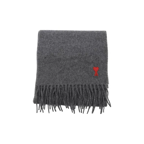 AMIPARIS Текстильное волокно Вязаные шарфы Женские Серый