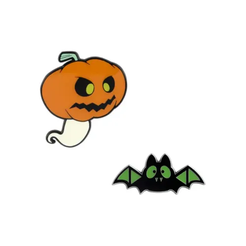 TEAM WANG Design UTC24 Тыква Булавка Набор Значки
