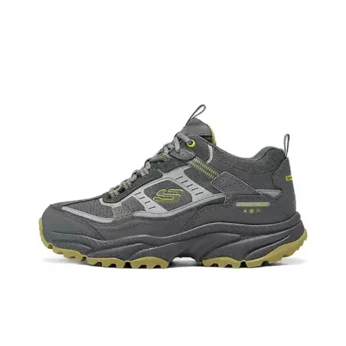 Skechers OUTDOOR MENS MID Топ Альпинизм Обувь Мужская Серый Желтый