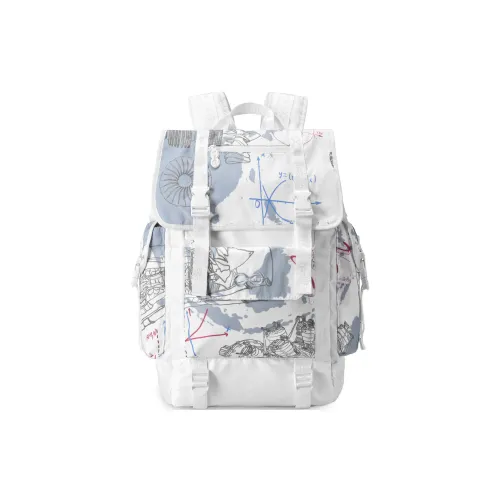 8atheist Полиэстер Рюкзак Стандартный Унисекс Белый