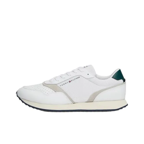 Tommy Hilfiger Беговые кроссовки Low Top Белые Серые Мужские