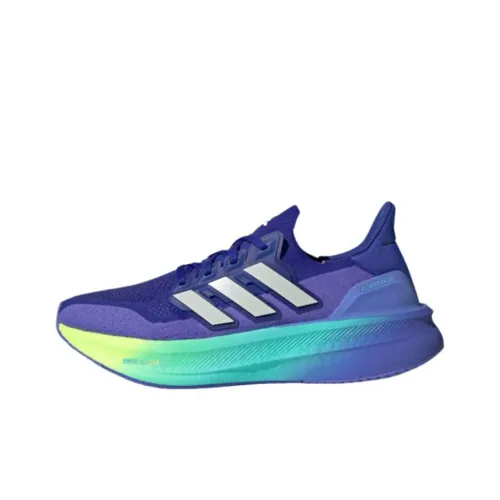 Adidas Ultraboost 5,0 Противоскользящий Устойчивый к истиранию Низкий Топ Повседневные Беговые кроссовки Унисекс Фиолетовый