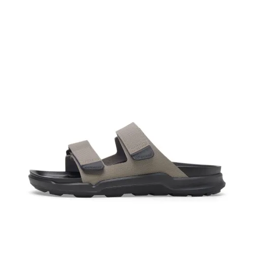 Биркенсток Атакама ПУ (полиуретан) Полиуретан Противоскользящие Слипоны Мужской Бетонно-серый Стандартный
