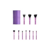 10 шт Фиолетовый Мини Набор с Щеткой и Ведрообразной Формой