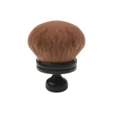 Одна черная резиновая ручка для макияжа, кисть