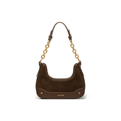 Simedin Премиум Feel Кожа Сумка через плечо Маленькая Женская Коричневая