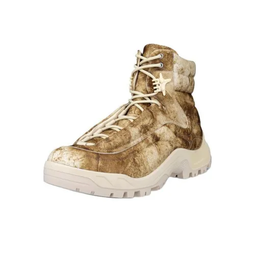 Ecco Альпинистские и туристические ботинки High Top Песочный Мужской
