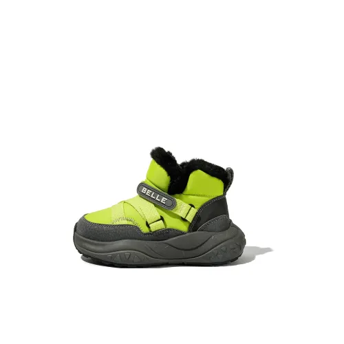 BELLE Детские зимние сапоги High Top Зеленые Kids