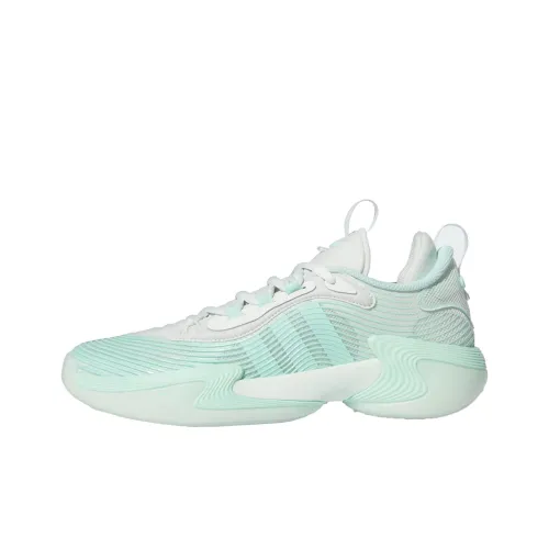 Adidas Exhibit Select Slip-resistant Abrasion-resistant Low-top Баскетбольные кроссовки Unisex Light Green