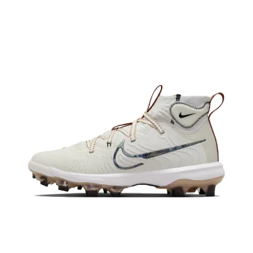 nike Alpha Huarache NXT Slip-resistant Abrasion-resistant High Top Training Shoes Men's White nike Alpha Huarache NXT Противоскользящие Устойчивые к истиранию Высокие Кроссовки для тренировок Мужские Белые