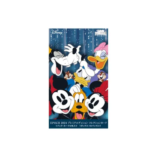 Disney 2024 First Edition Disney и Pixar Коллекционная карта IP Аниме Карточки 6 шт. Сумка