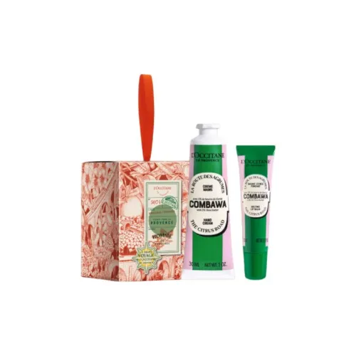 L'OCCITANE Ограниченная серия Крем для рук и Помада Коробка Наборы для ухода Ароматические Увлажняющие 30 мл + 12 мл