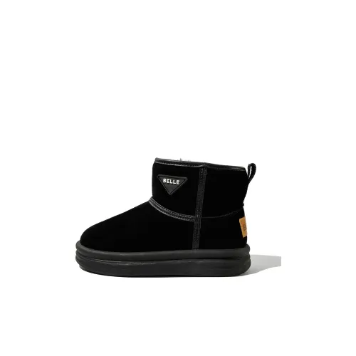 BELLE Детские утепленные сапоги High Top Черные Kids