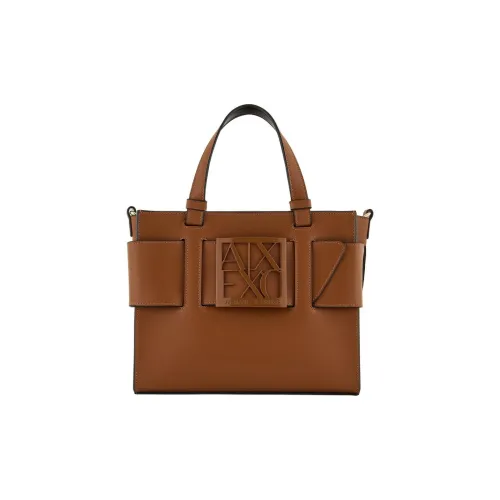 ARMANI EXCHANGEAE ПУ (полиуретан) Сумка-тоут Сумка для покупок Сумка через плечо Сумка на одно плечо Женская Коричневый