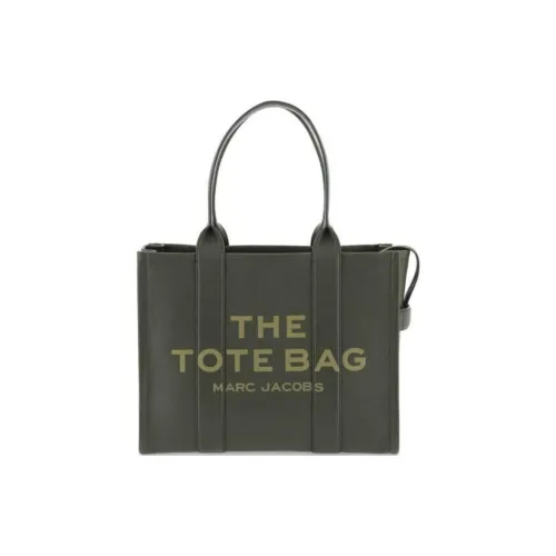 MARC JACOBS Кожа Тоут Сумка Сумка для покупок Сумка Большая Женская Армейский зеленый