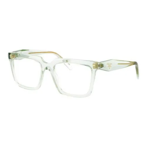 PRADA Ацетат Прямоугольные Оправы для Очков Женские Зеленые