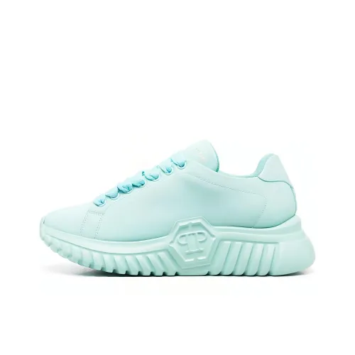 PHILIPP PLEIN Низкий топ Повседневная обувь Мужская Светло-синий