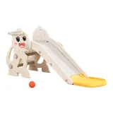 [Авиационный Белый] Версия люкс Слайды + Баскетбольная цель + Баскетбольный мяч