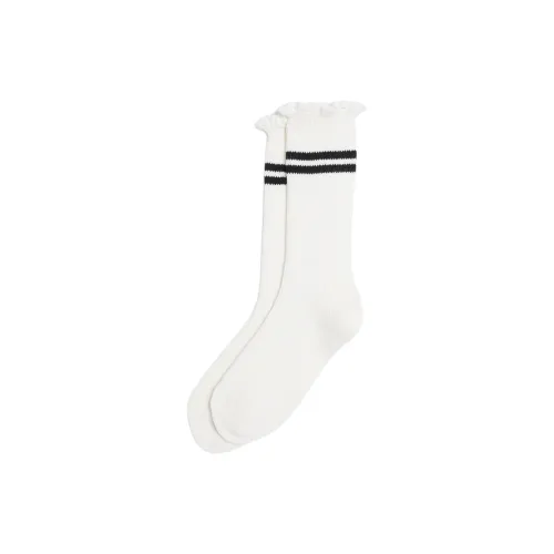 LACOSTE 1 шт Белые Женские Носки MID до икры