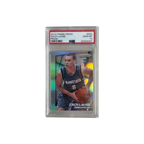 PANINI 2014-15 Prizm Зак Лавин Новые Звезды Серебряный FLIP PSA10 RC Оригинальные Серебряные Сертифицированные Карты 1 Упаковка