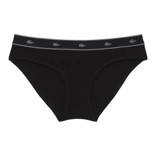 LACOSTE Трусики-бикини Женские 1 Пачка Черный