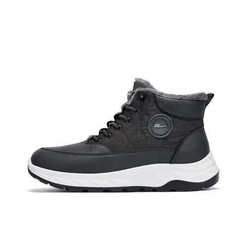 Warrior визуально увеличивает рост термозащитные высокие топы повседневная обувь мужская серый