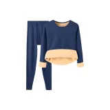 Круглый вырез, королевский синий