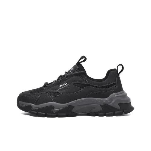 JEEP Низкий топ массивные кроссовки унисекс черные