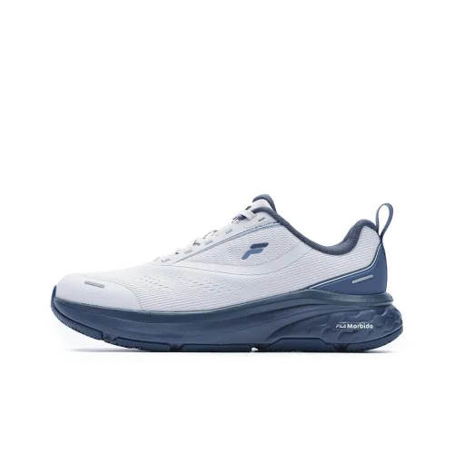 FILA Soft Cloud 2nd Generation Беговые кроссовки Низкий топ Дождь Туманно-серый Мужской