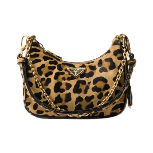 PRADA RE Edition Кожа Одно плечо Сумка Мини Женская Светлый Умбра