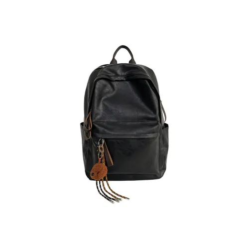 DCLOUD ПУ (полиуретан) Рюкзак Унисекс Черный Коричневый Желтый Коричневый