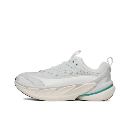 HOKA ONE ONE Elevon Slip-resistant Abrasion-resistant Low Top Casual Running Shoes Unisex Light Gray HOKA ONE ONE Elevon Противоскользящий Устойчивый к истиранию Низкий Топ Повседневные Беговые Кроссовки Унисекс Светлый Серый